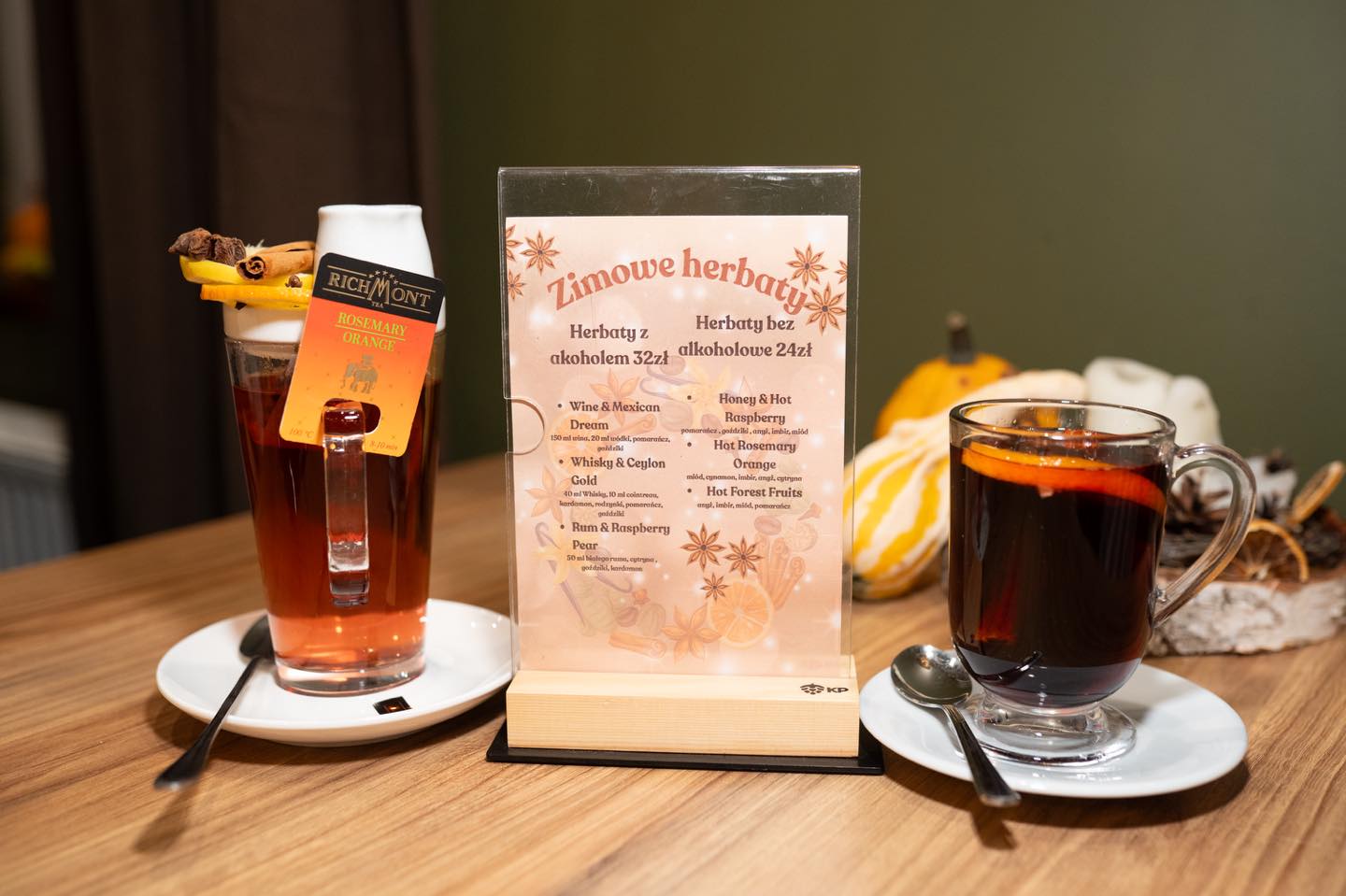 Pierogi podane w restauracji Zajma